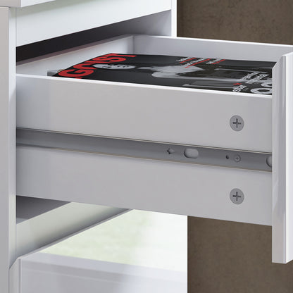 Stora 4 Drawer Chest of Drawers - White Gloss Front