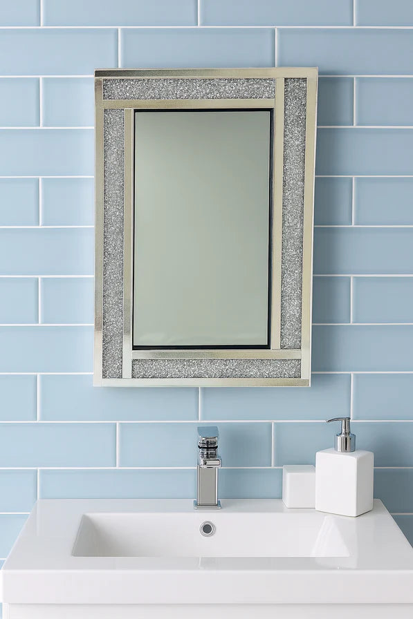 Crystal Edge Rectangular Mirror SY1701