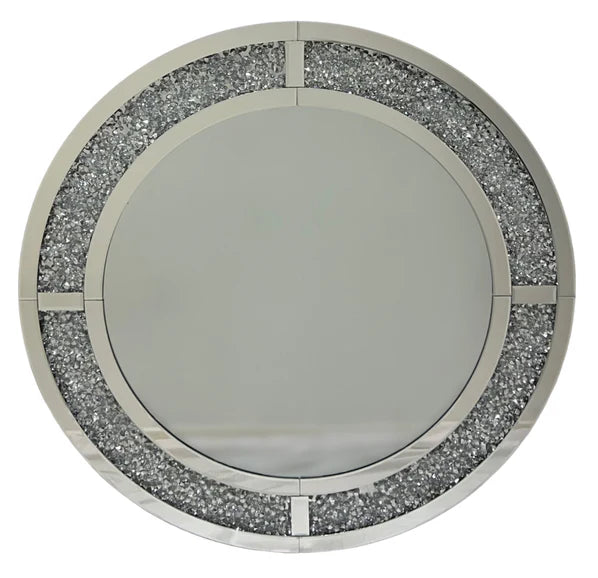 Celeste Round Crystal Mirror SY1703