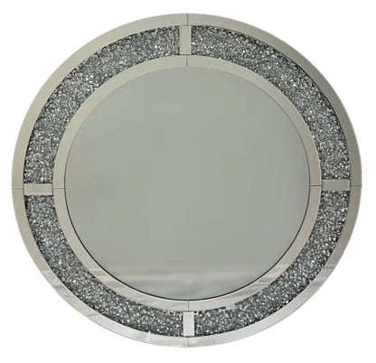 Celeste Round Crystal Mirror SY1703