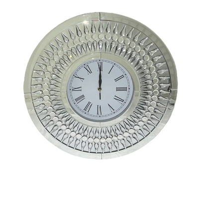 Crystal Tear Drop Wall Clock