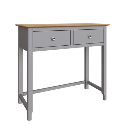 Taberno 2 Drawer Dressing Table Dove Grey