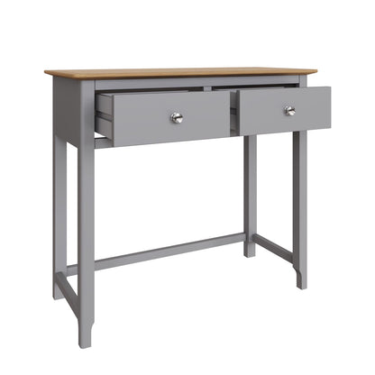 Taberno 2 Drawer Dressing Table Dove Grey