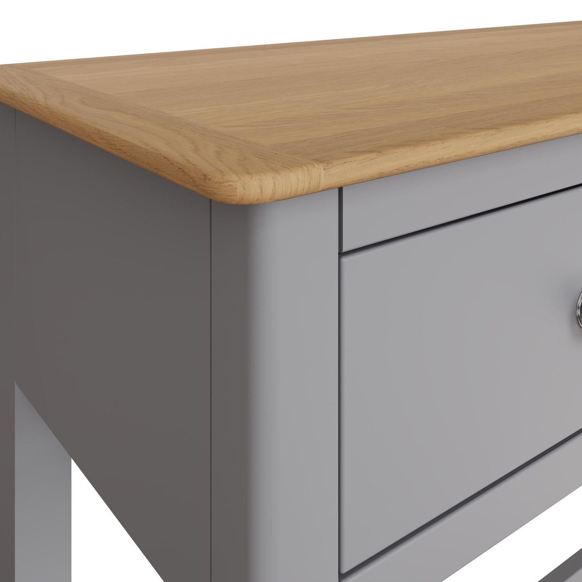 Taberno 2 Drawer Dressing Table Dove Grey