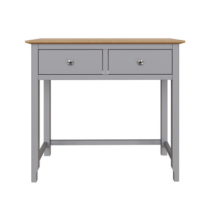 Taberno 2 Drawer Dressing Table Dove Grey