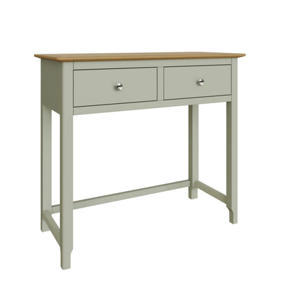 Taberno 2 Drawer Dressing Table Sage Green