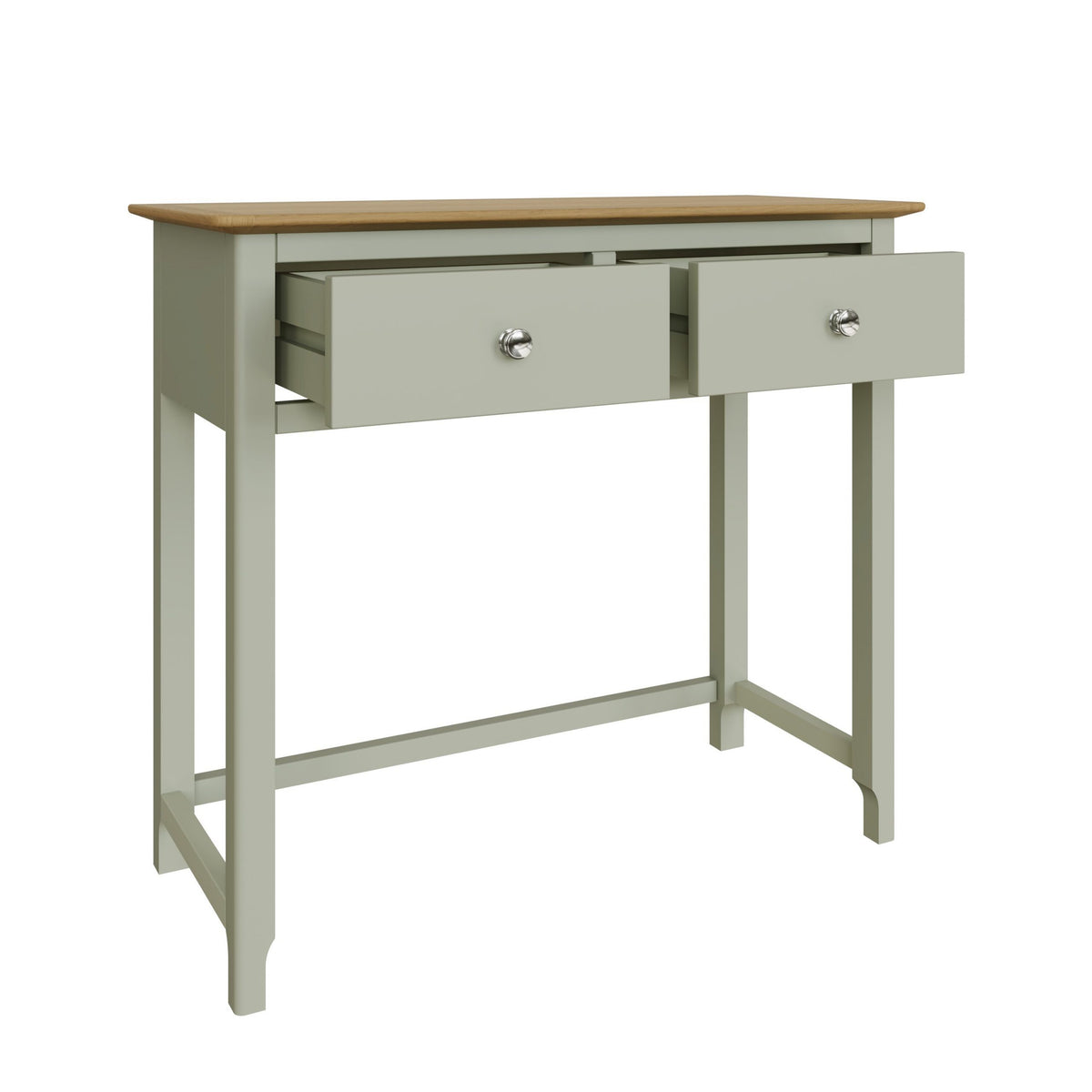 Taberno 2 Drawer Dressing Table Sage Green