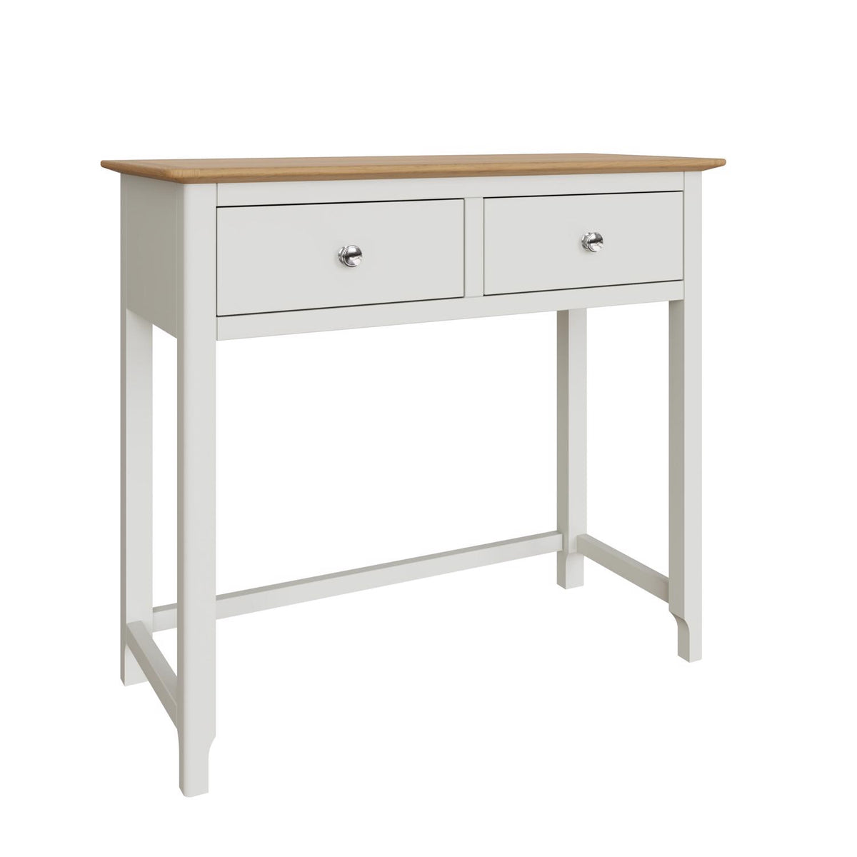 Taberno 2 Drawer Dressing Table Linen White