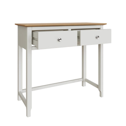 Taberno 2 Drawer Dressing Table Linen White