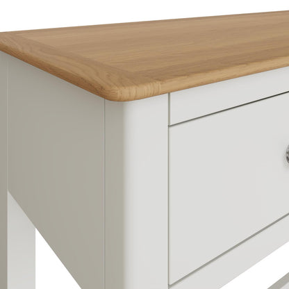 Taberno 2 Drawer Dressing Table Linen White