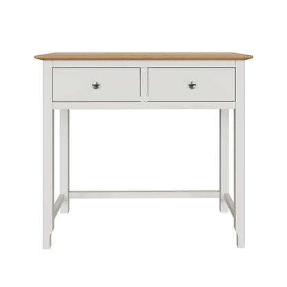 Taberno 2 Drawer Dressing Table Linen White