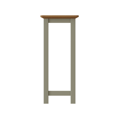 Taberno Oak End Side Table Sage Green