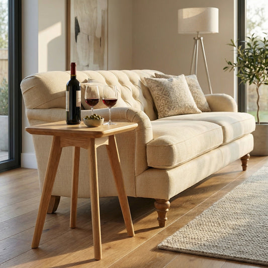 Taberno Oak Square Wine Table