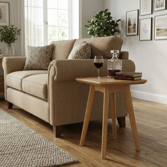 Taberno Oak Square Wine Table