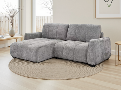 Portland Universal Corner Sofabed Grey