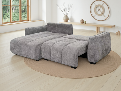 Portland Universal Corner Sofabed Grey