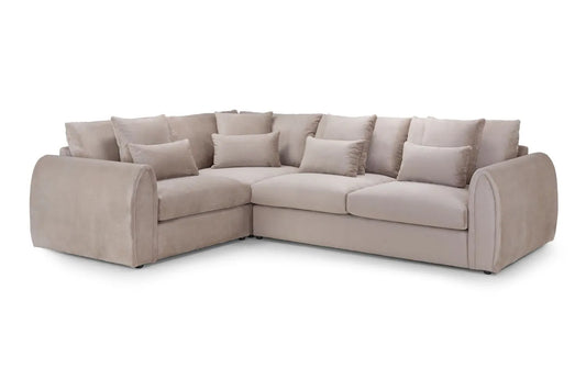 Mirabel Corner Sofa – Mocha (Left or Right Hand Facing)