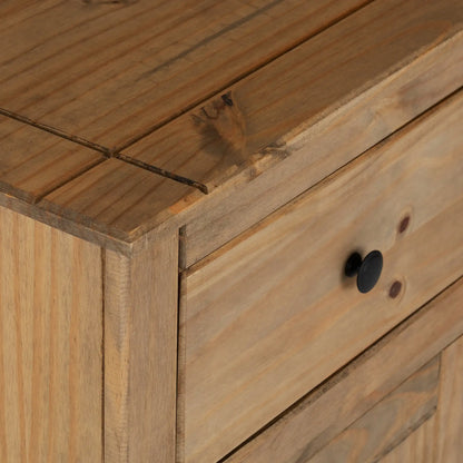 Panama 2 Door 2 Drawer Sideboard Natural Wax 2019 06