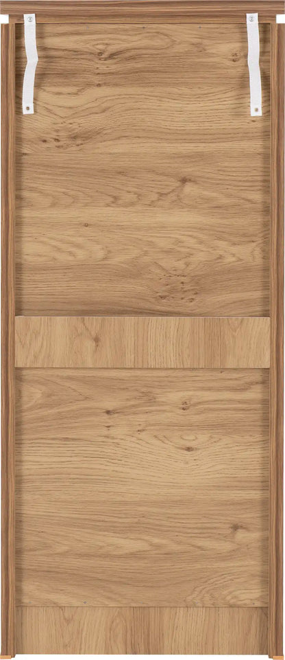 Charles 5 Drawer Narrow Chest Oak Effect Veneer 2021  05