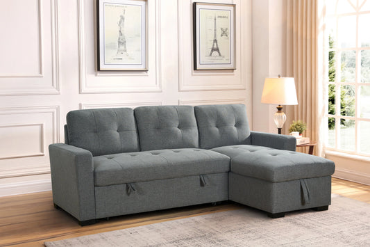 Alder Universal Corner Sofabed – Grey