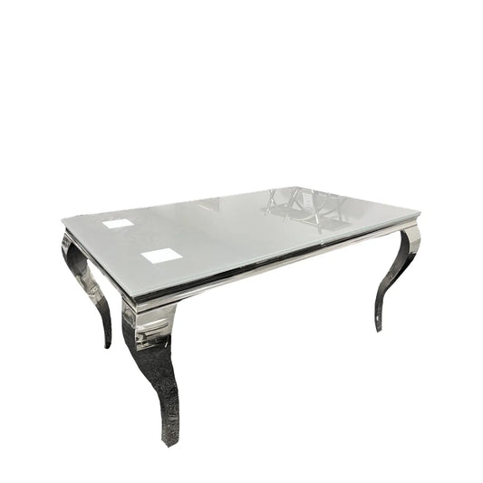 Lewis 1.2/1.5/1.8m Glass Dining Table