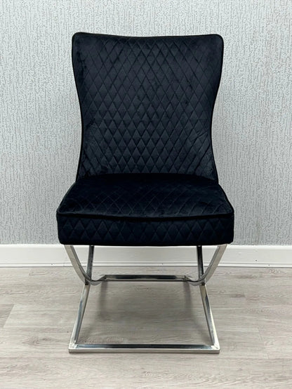 Rome Velvet Dining Chair