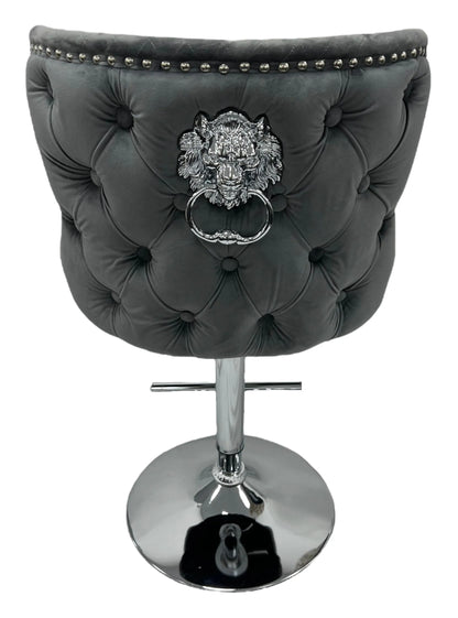 Lewis Dark Grey Bar Stool