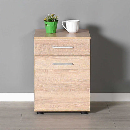 Adore Modern Bedside - Sonoma Oak