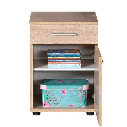 Adore Modern Bedside - Sonoma Oak