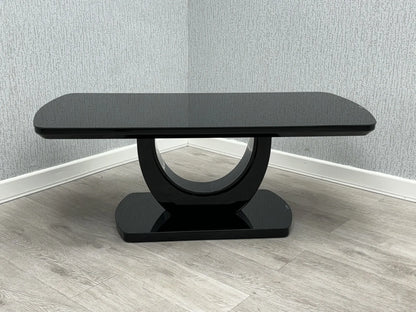 Texas Coffee Table Black/Grey/White