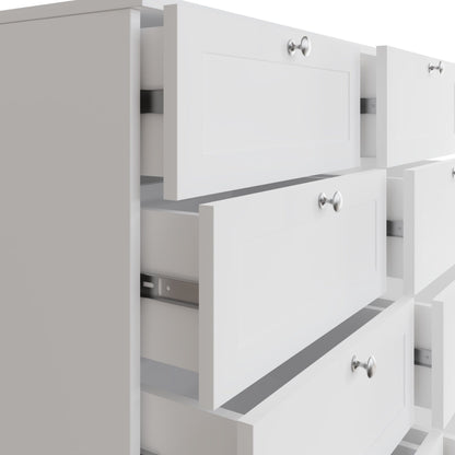 Artus 3 piece Bedroom Furniture Set - Matt White