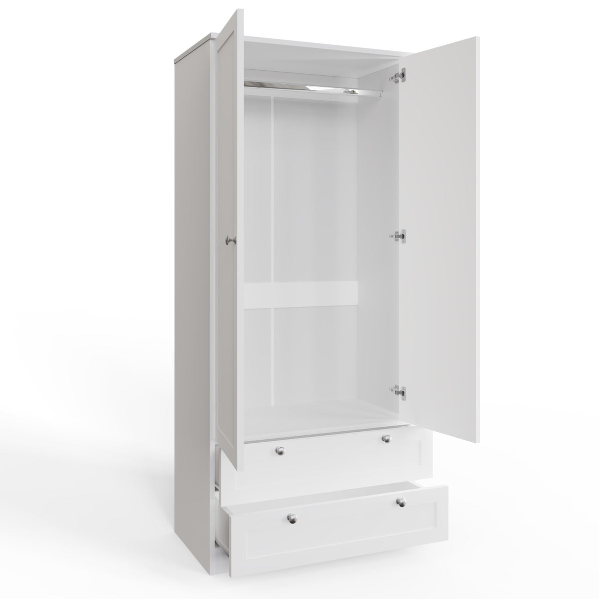 Artus 3 piece Bedroom Furniture Set - Matt White