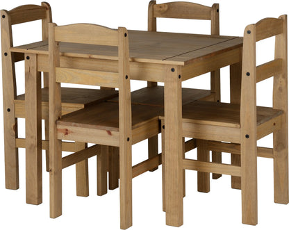 Panama Dining Set Natural Wax 2019 03