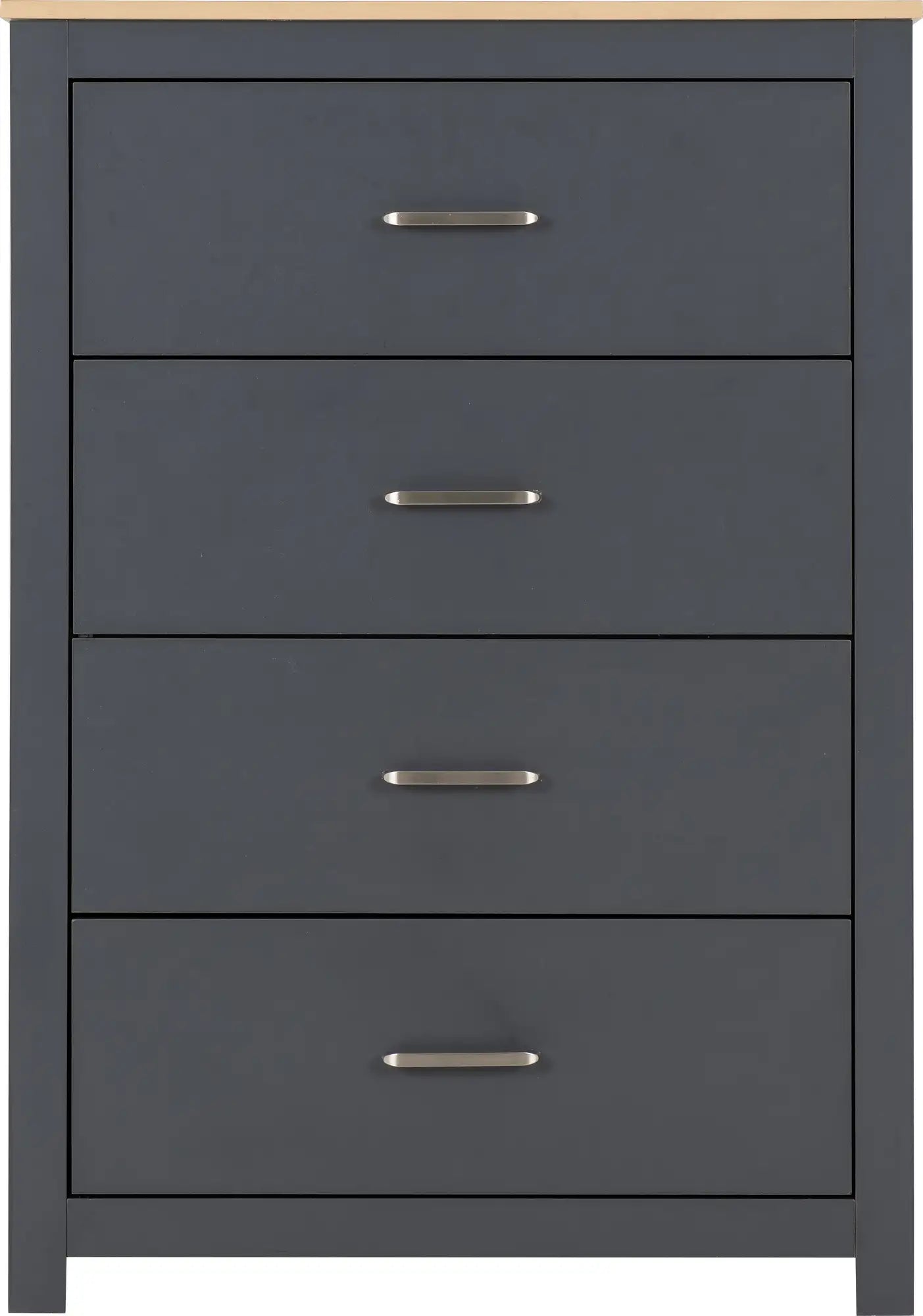 Portland 4 Drawer Chest   Greyoak Effect 2023  03