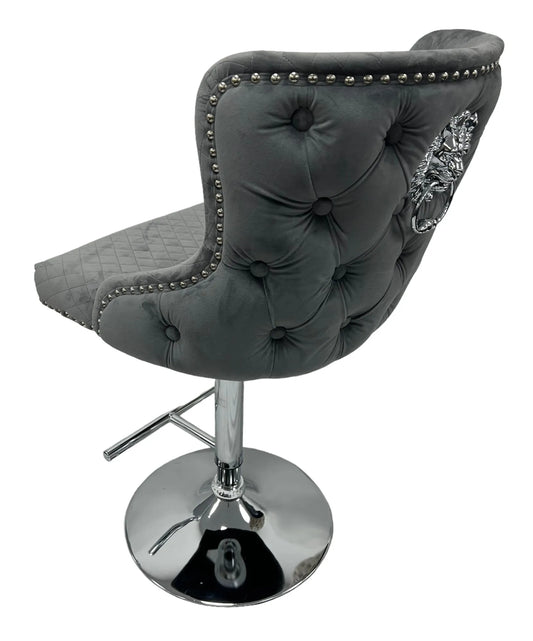 Lewis Dark Grey Bar Stool