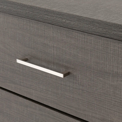 Lisbon 3 Drawer Chest Black Wood Grain 2020  07