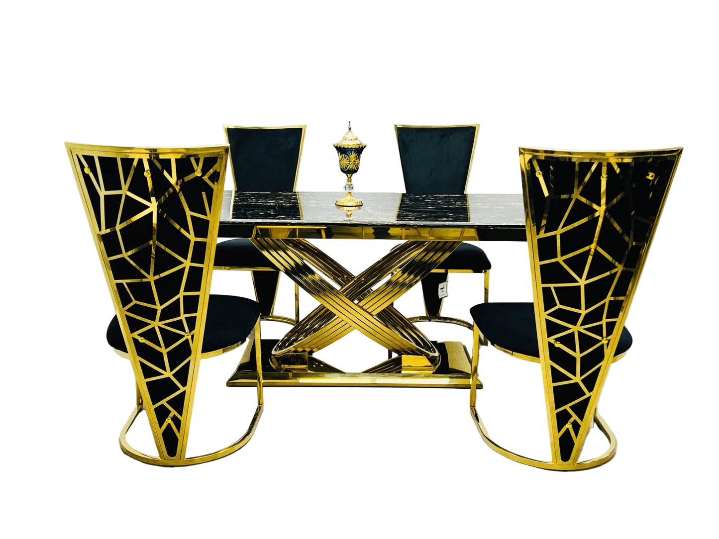 Vienna & Gold Dining Chair