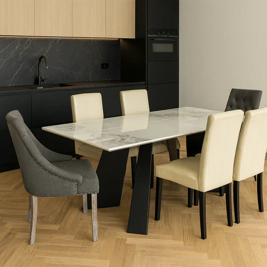 BK-Roma 1.7-1.95-2.2m Extendable Dining Table