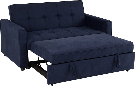 Astoria Sofa Bed Navy Blue Fabric 2019 05