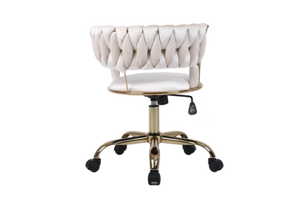 Camelia Gold Office Chair