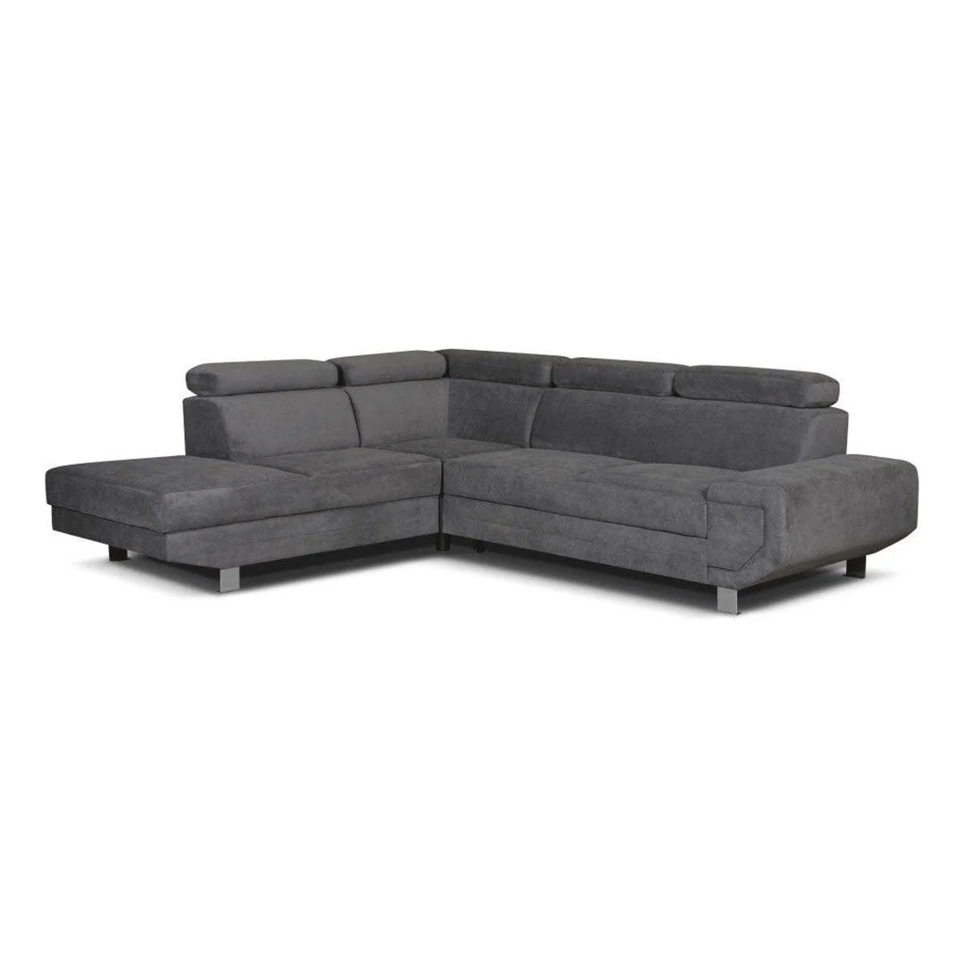 Artic Corner Sofa Bed with Storage Box – Grey