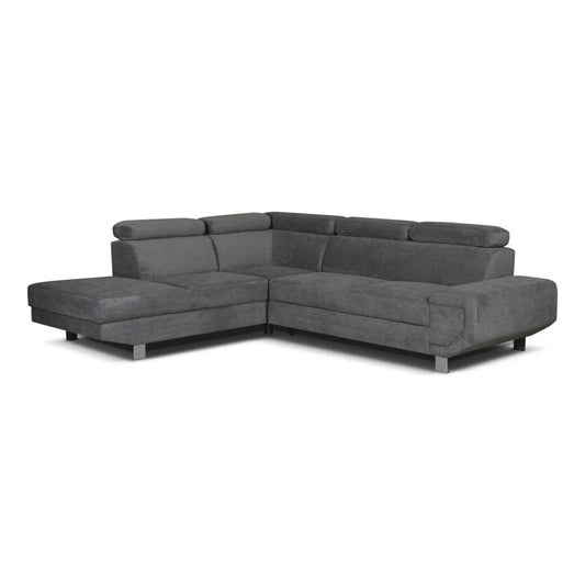 Artic Corner Sofa Bed with Storage Box – Grey