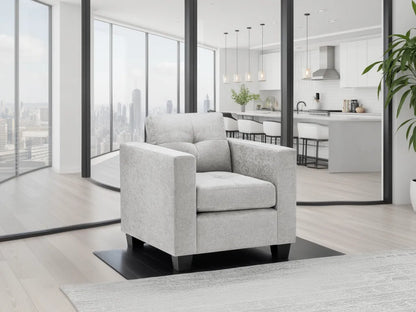 Jerry Sofa Range – Grey Fabric