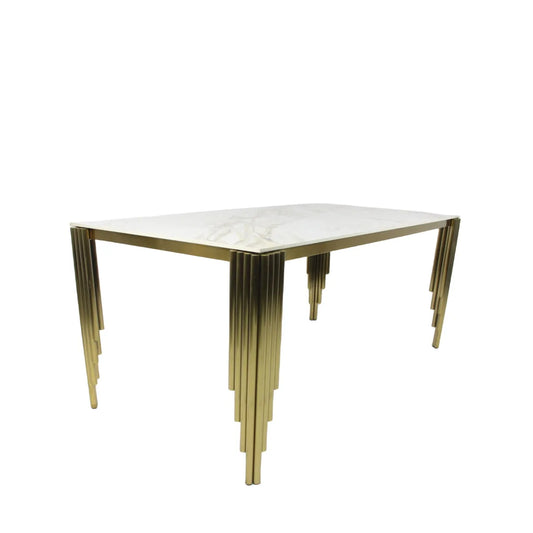 Mayfair Gold 1.8m Dining Table