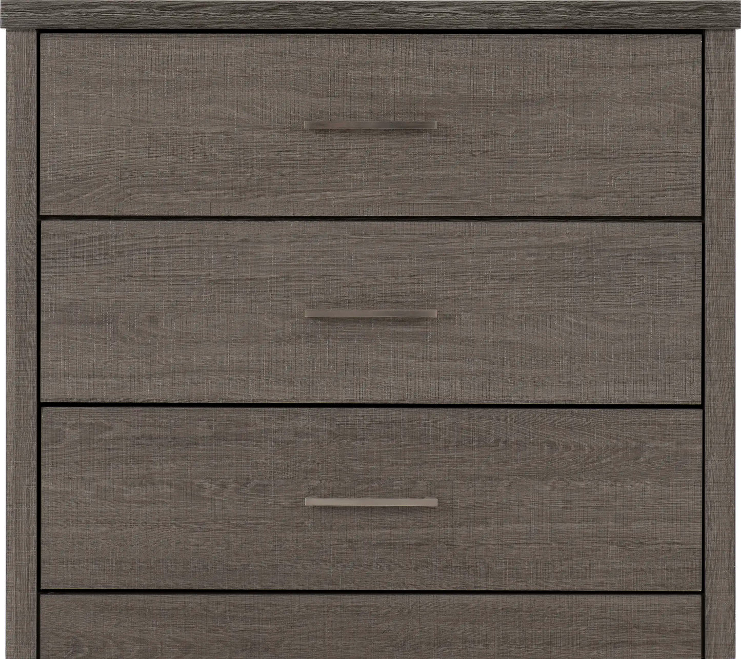 Lisbon 3 Drawer Chest Black Wood Grain 2020  03