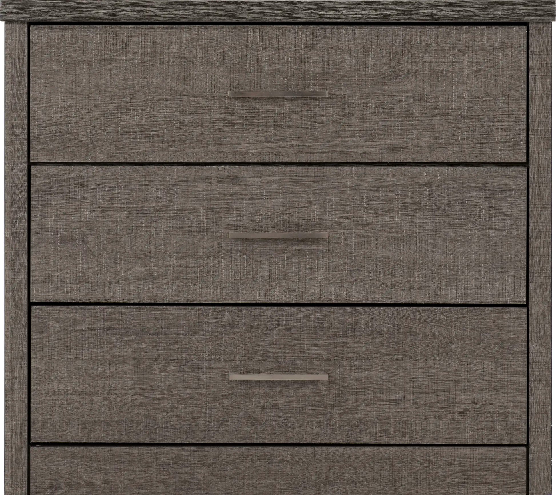 Lisbon 3 Drawer Chest Black Wood Grain 2020  03