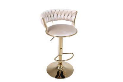 Camelia Gold Bar Stool