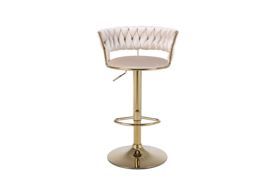 Camelia Gold Bar Stool