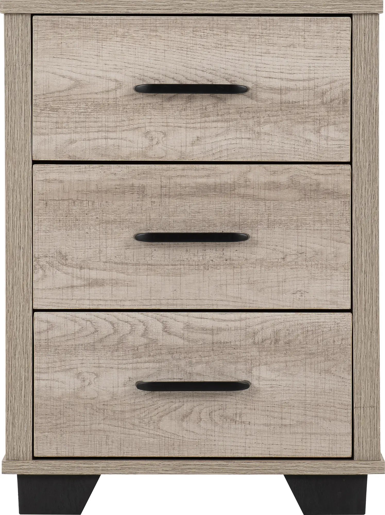 Oliver 3 Drawer Bedside   Light Oak Effect 2023  03