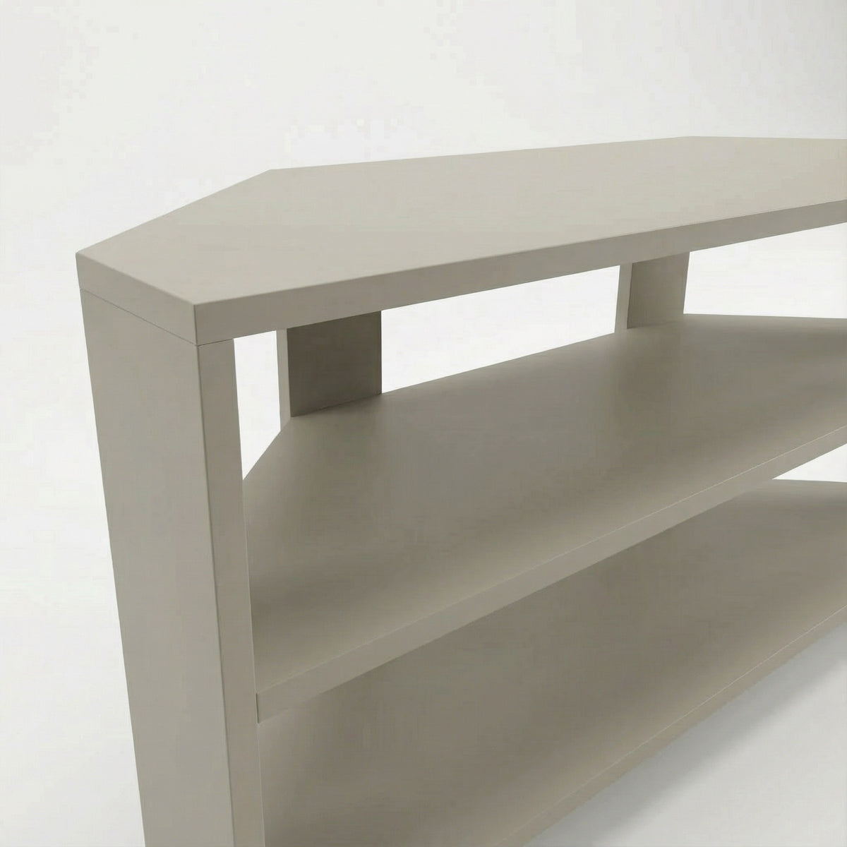 Corner TV Unit - Sage Green